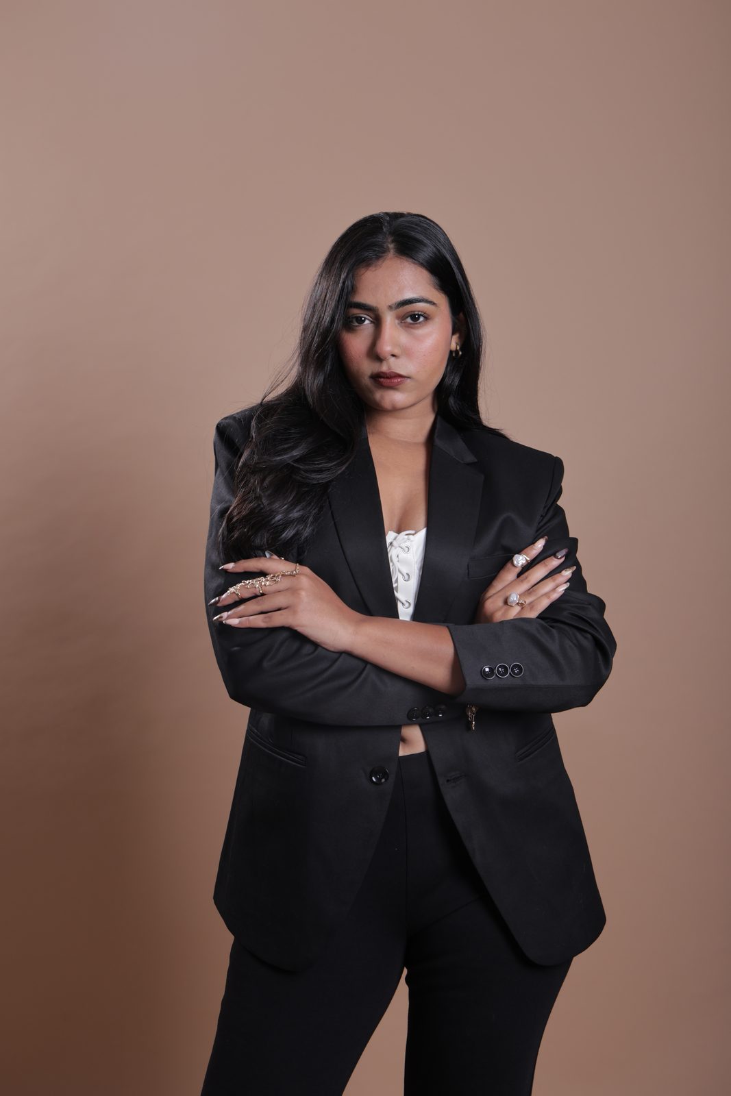 Studio Model Shoot by Max Media Academy student