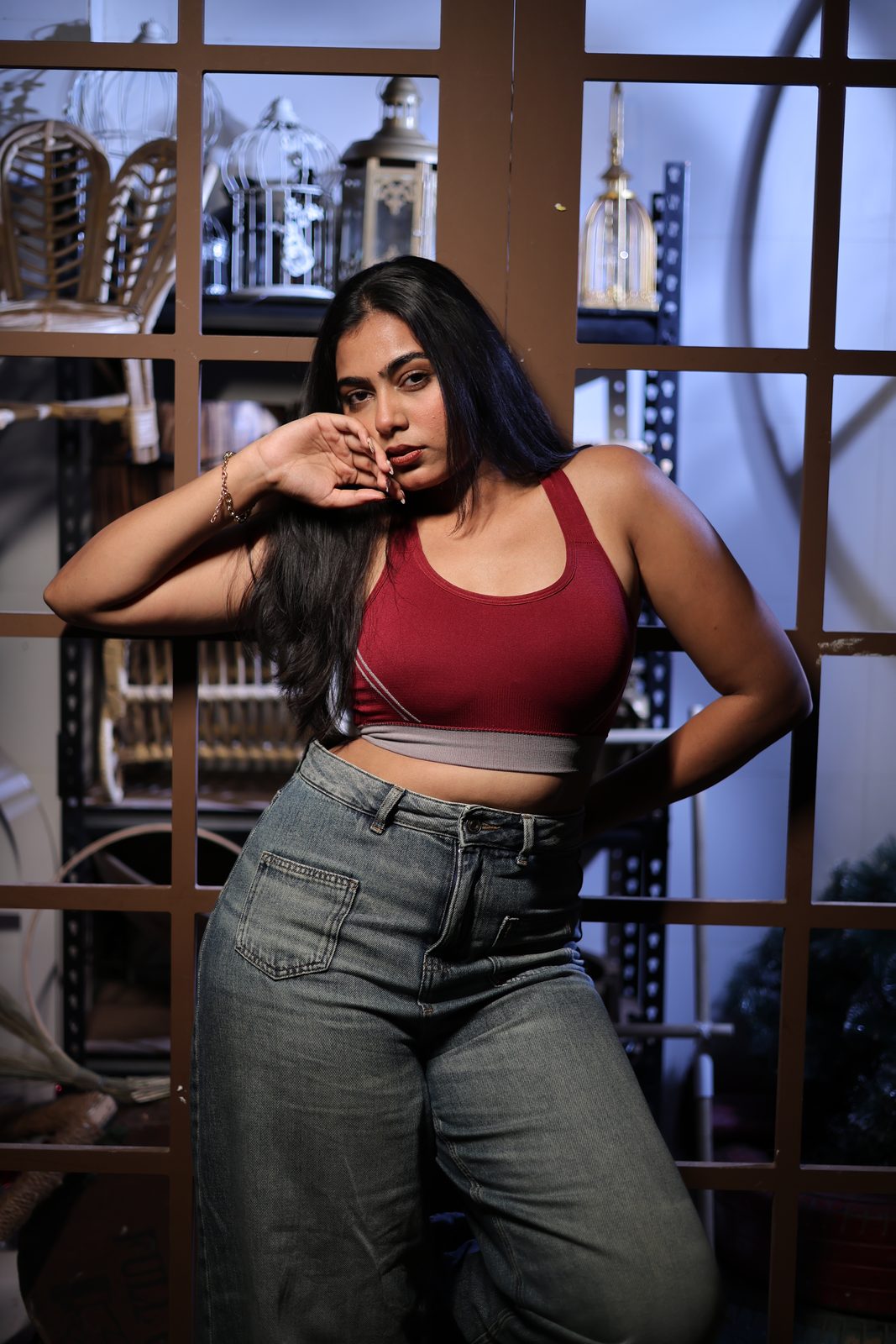 Studio Model Shoot by Max Media Academy student