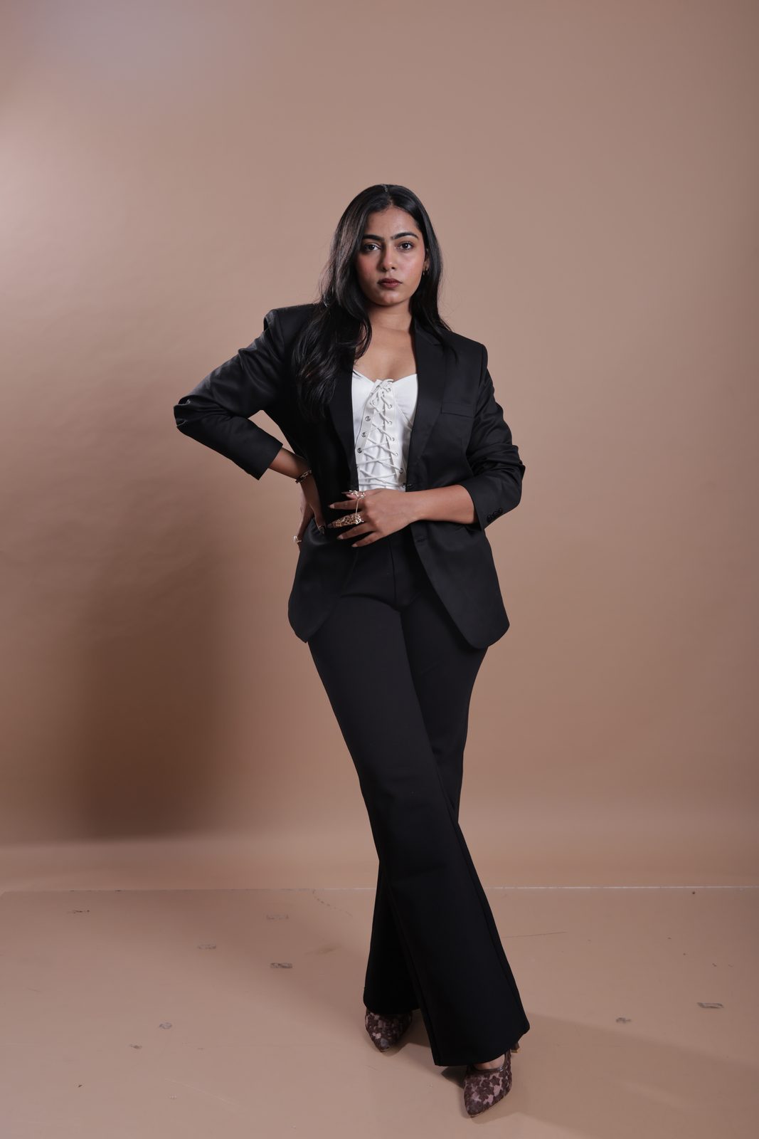 Studio Model Shoot by Max Media Academy student