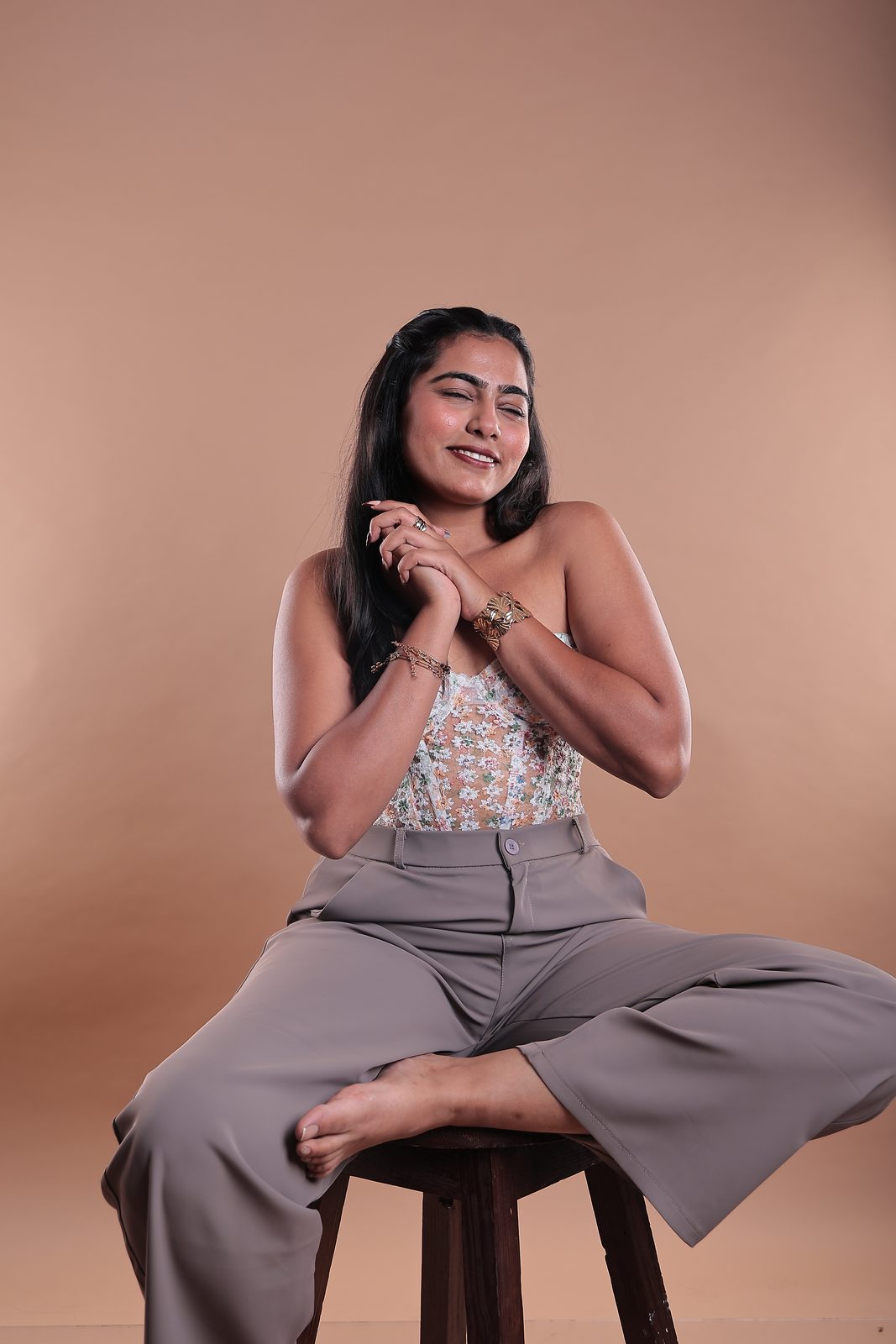 Studio Model Shoot by Max Media Academy student