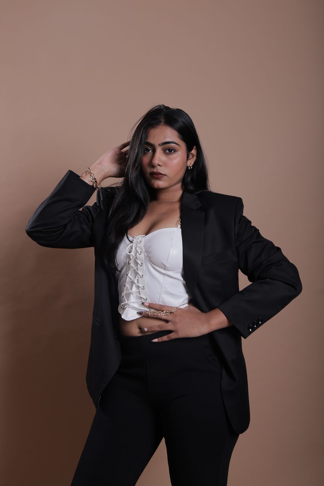 Studio Model Shoot by Max Media Academy student