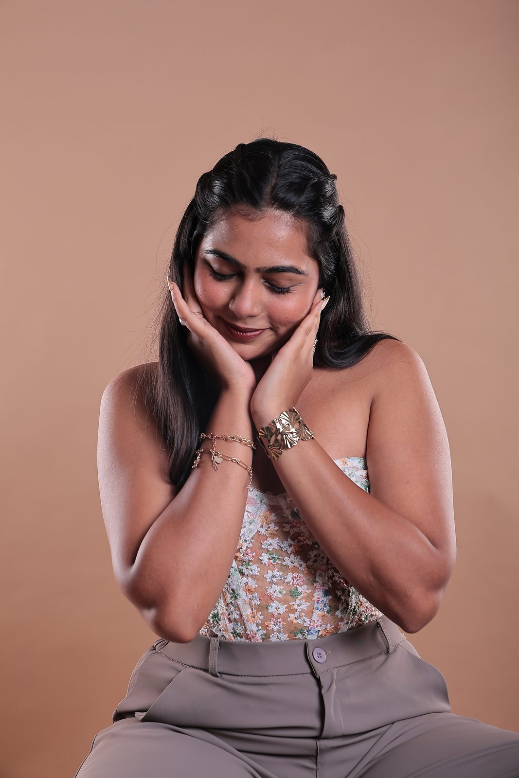 Studio Model Shoot by Max Media Academy student