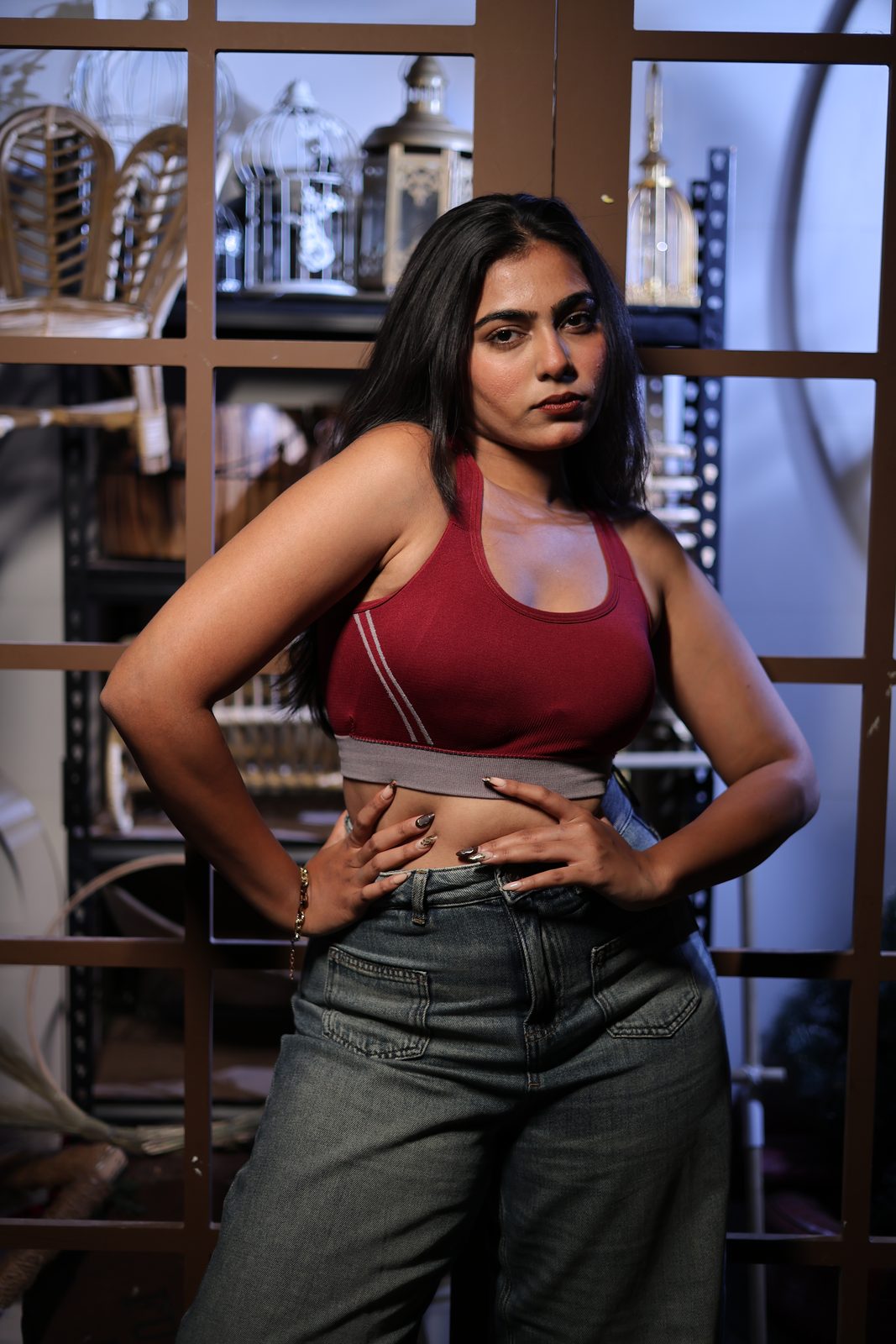 Studio Model Shoot by Max Media Academy student