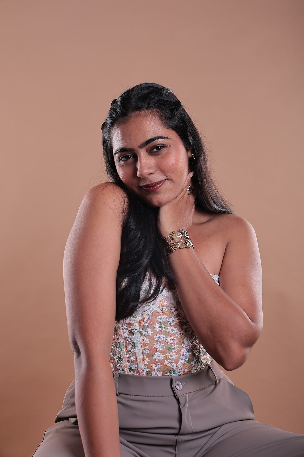 Studio Model Shoot by Max Media Academy student