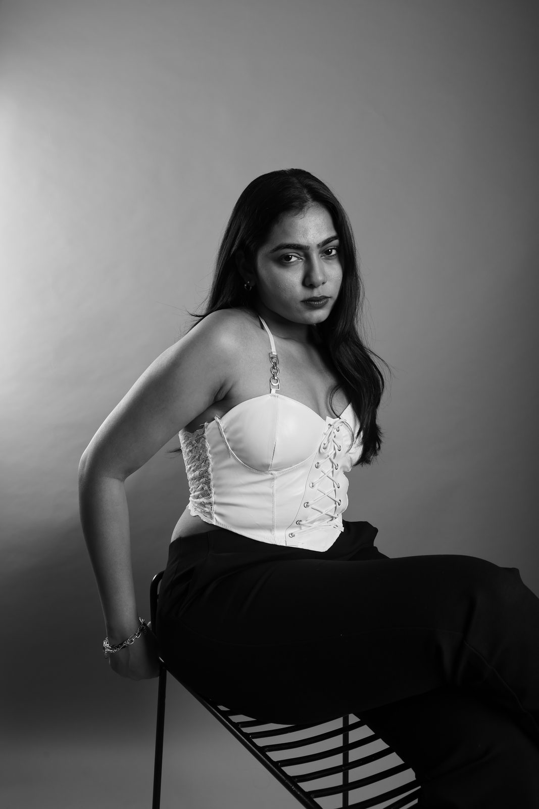 Studio Model Shoot by Max Media Academy student