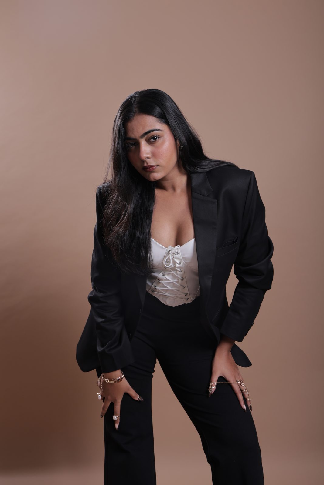 Studio Model Shoot by Max Media Academy student