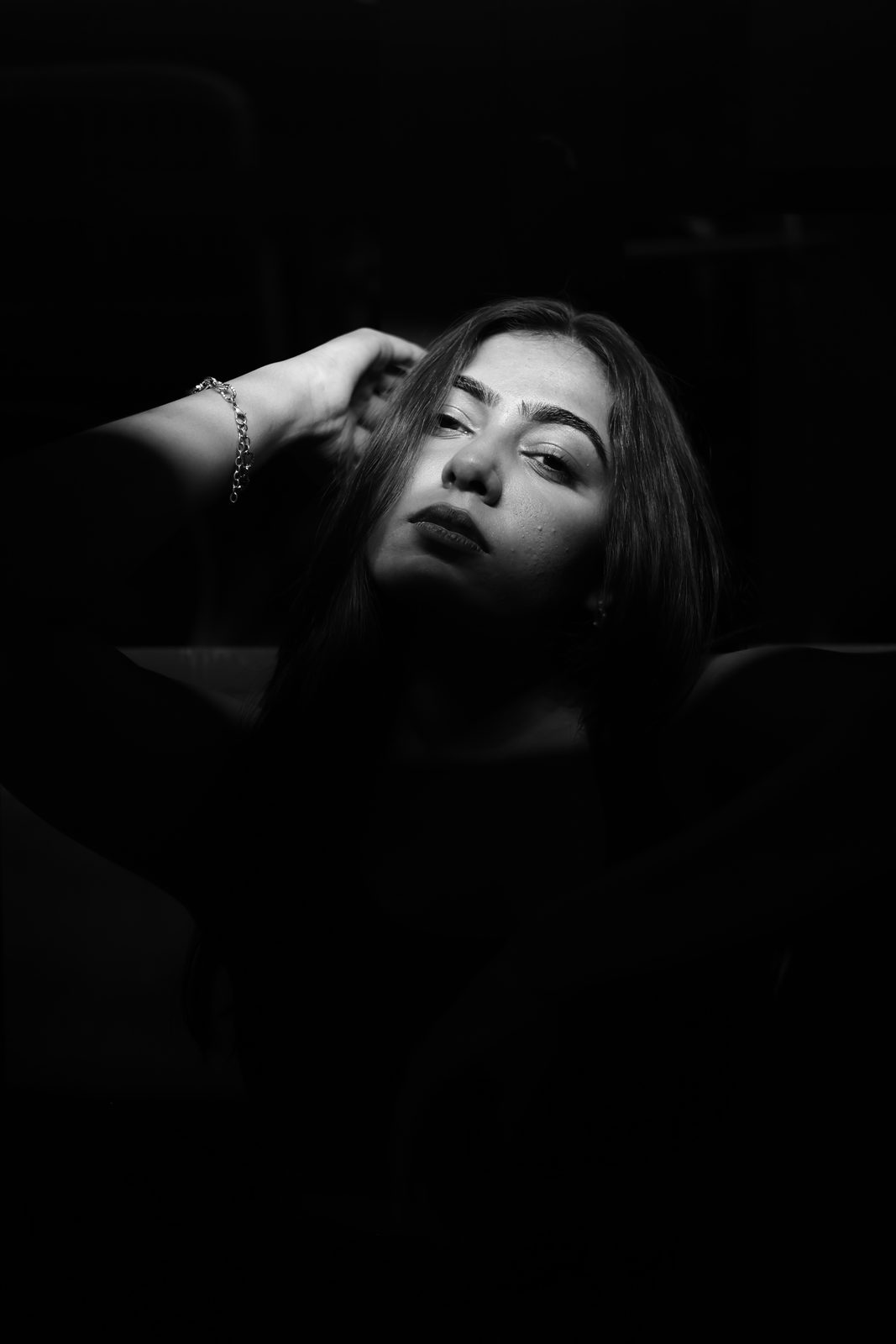 Studio Model Shoot by Max Media Academy student